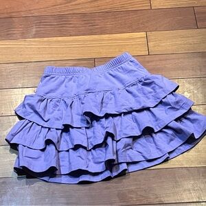 Hanna Andersson Purple Ruffled Skort